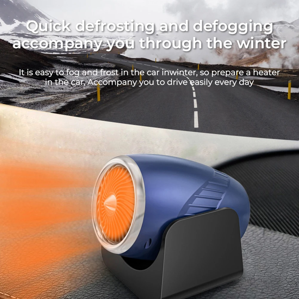 

Car AntiFog Heater 2 Gears Fan and Heating Function 120W Electric Defroster Quick Defrost Universal Fitment