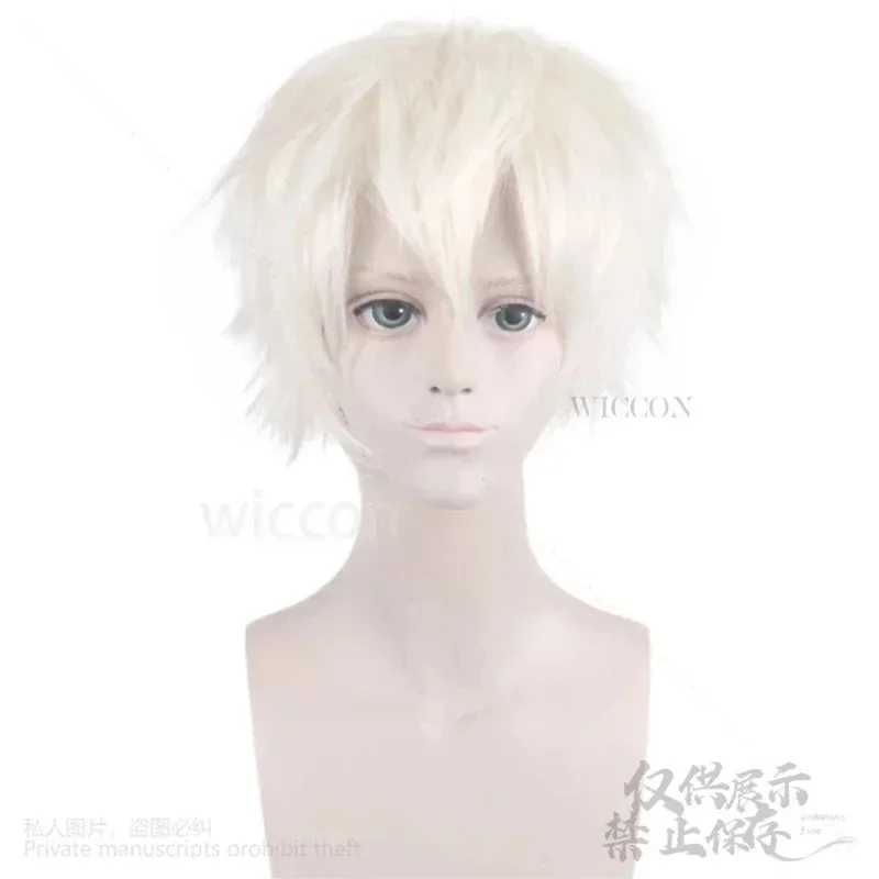 Фото A;3\v,7'd/Аниме BNA BRAND NEW ANIMAL OGAMI SHIROU Синтетические прямые короткие парики для косплея для мужчин и женщин Высокое качество;5'b\8/ №3