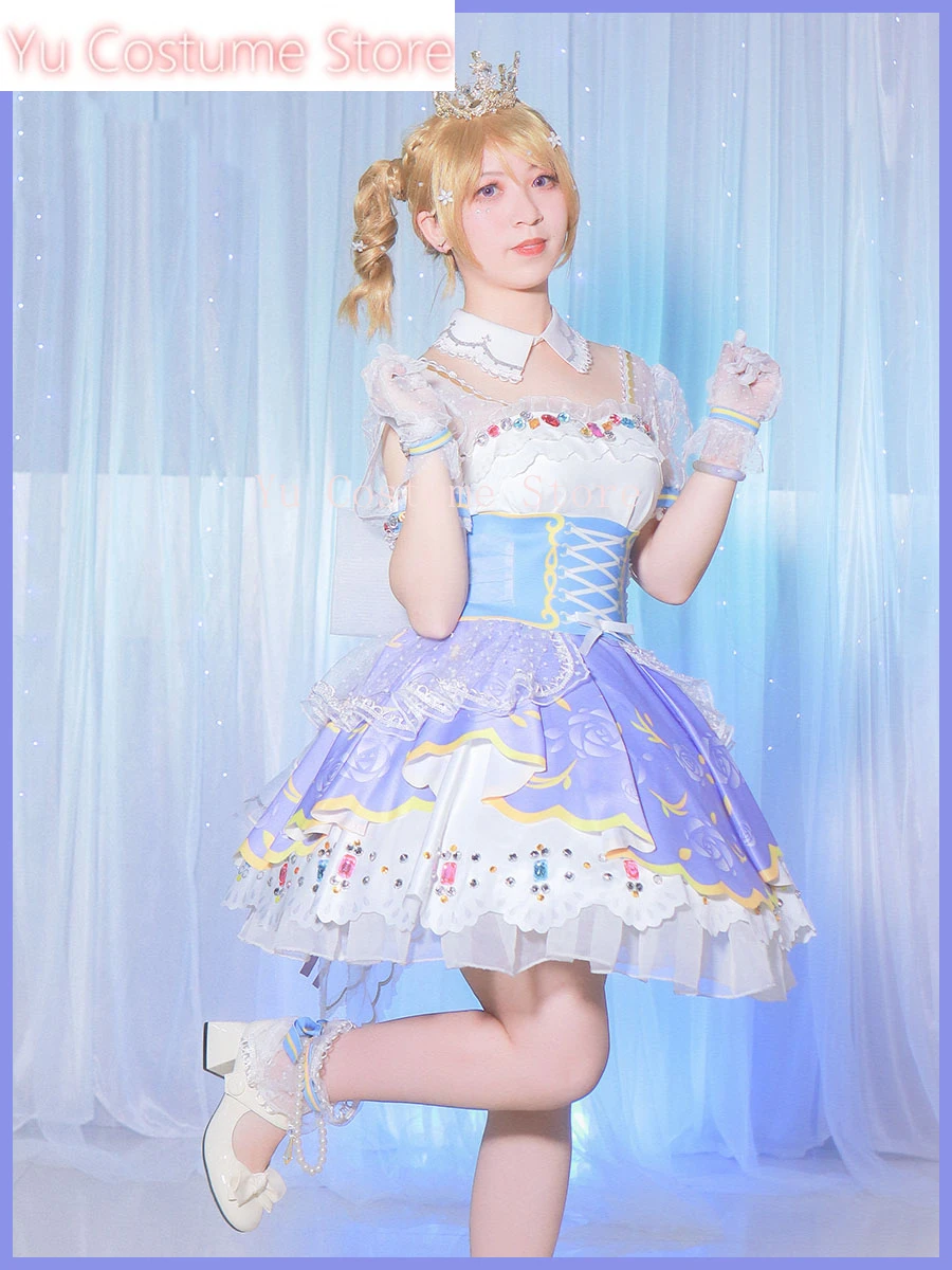 Люблю жить! Королевская принцесса Arc Ver Koizumi Hanayo платье карнавальный костюм потому