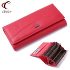 Женский кошелек из натуральной кожи, женский длинный клатч, Дамский кошелек Portomonee, брендовый высококачественный кошелек для денег, кошелек из воловьей кожи