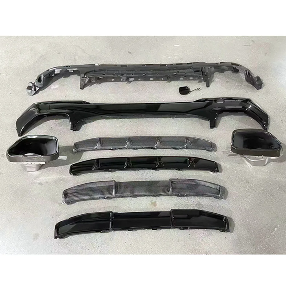 Диффузор для заднего бампера автомобиля спойлер с наконечниками выхлопных газов