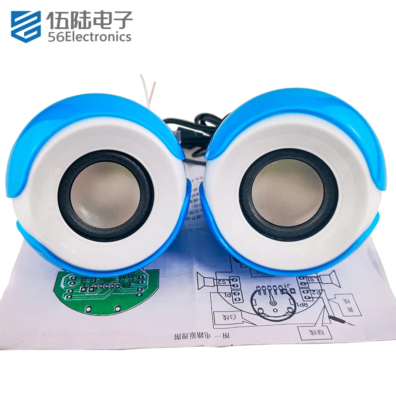 Электронные Наборы сделай сам усилитель с питанием от USB настольный динамик