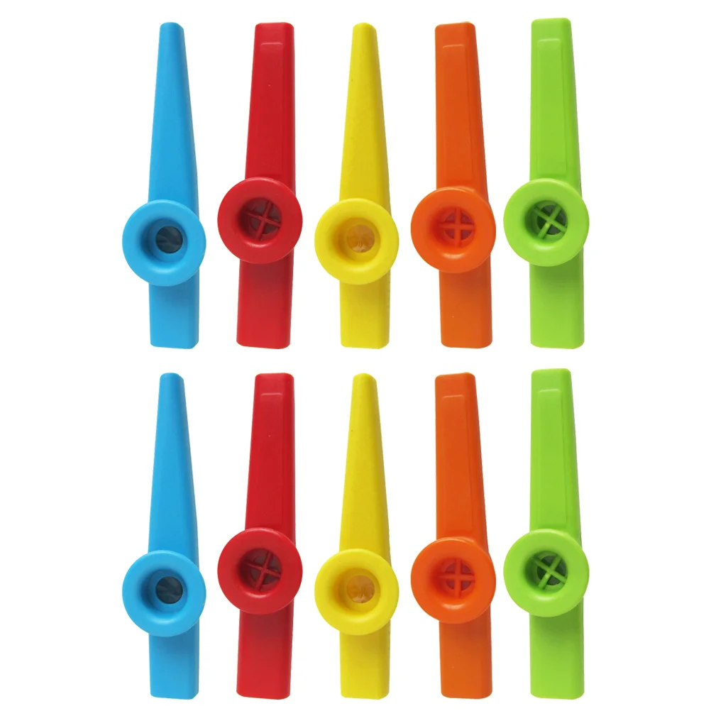 

10pcs Performance Kazoos Accompaniment Easy Learning Musical Instruments