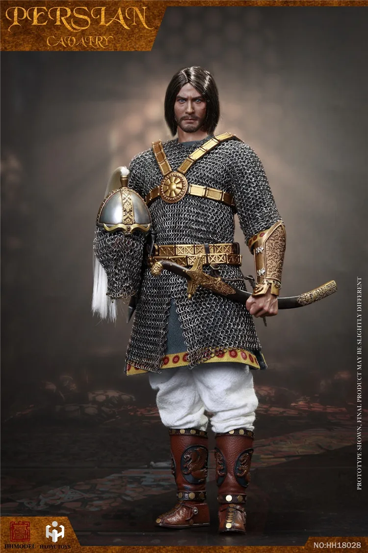Haoyutoys Hh18028 1/6 мужской солдат персидской кавалерии со щитом доспехи полный набор 12