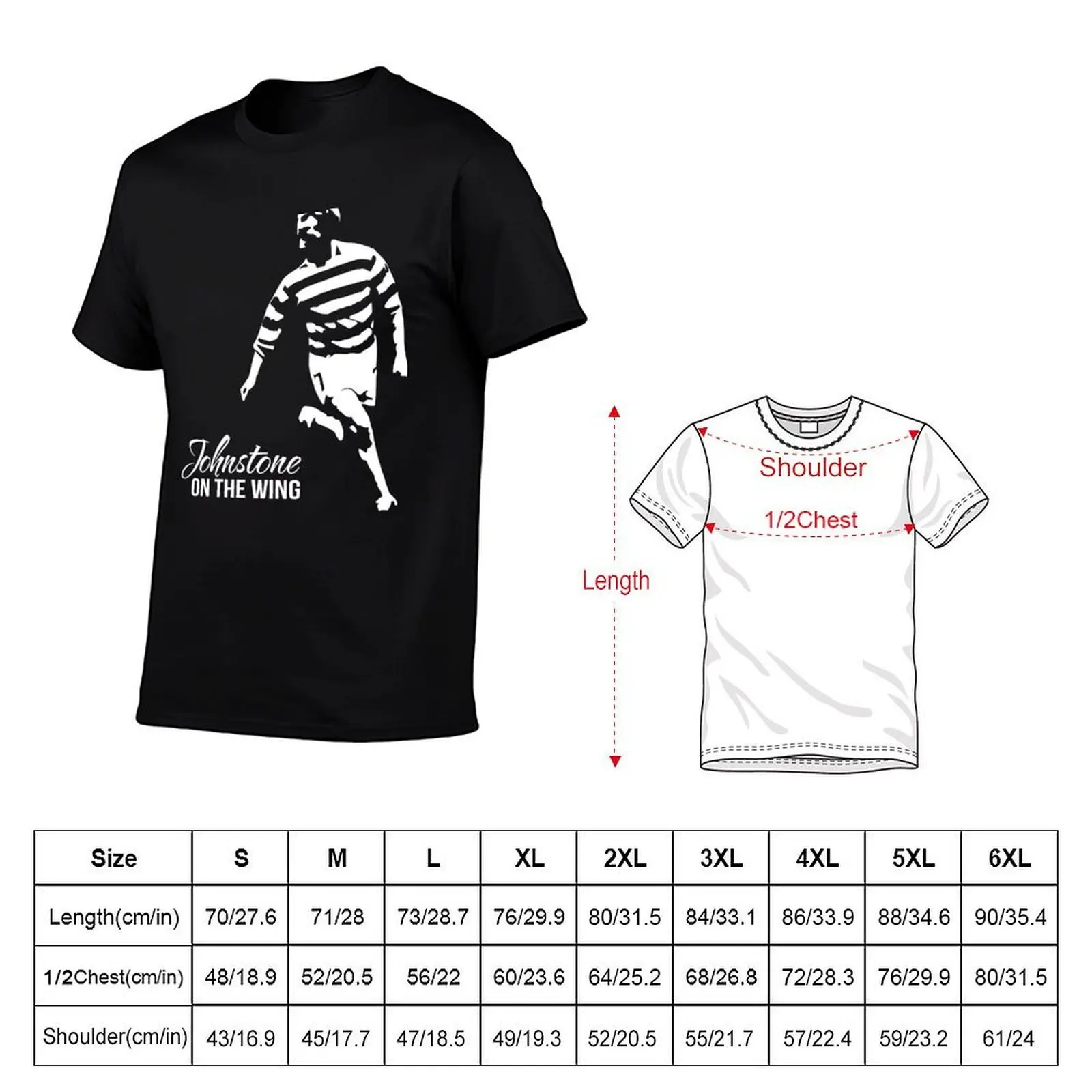 Фото Футболка Johnstone On The Wing - Jinky T-Shirt, большая и высокая футболка для спортзала №2