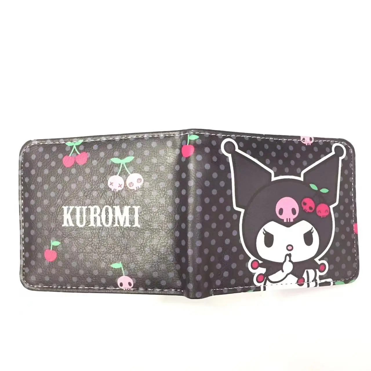 Мультяшный кошелек Kuromi для девочек с карманом монет подарок молодых студентов и