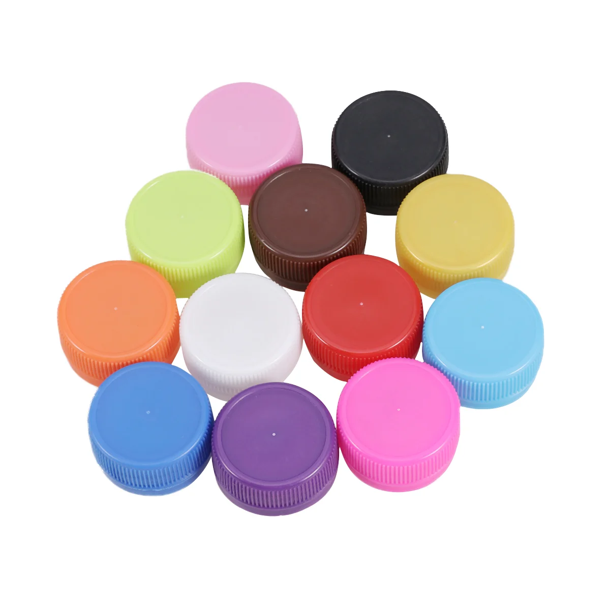 

Bottle Caps Cap Plastic Diy Craft Lids Crafts Beer Kids Cover Decorative Water Stickers Recycle Scrapbook White Lid Protection