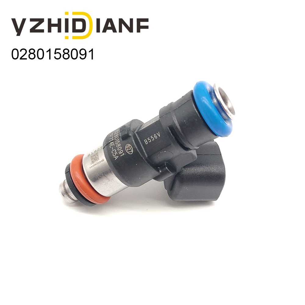 Fuel Injector For 0280158091 For Ford Mercury 3.5 L For Mazda Lincoln 3.5l 3.7l Cx-9 Car Accessories