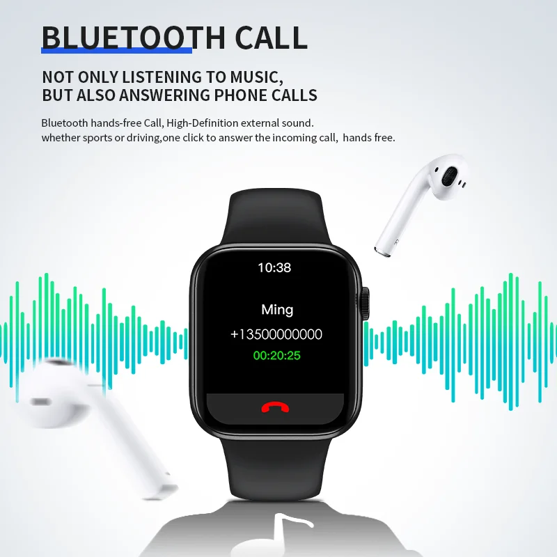 Smartwatch HW37plus Smart Watch NFC Waterproof Men 45mm Voice Assistant Blood Glucose Bluetooth Call PK HW22 W66 IWO13 DT100 images - 6