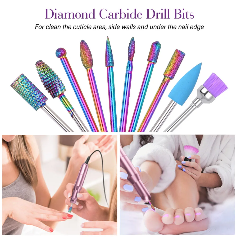 Фрезы для маникюра из вольфрамовой стали