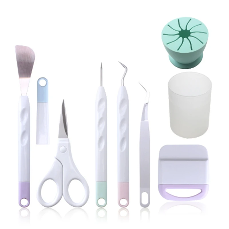 

1Set DIY Cardstock Crafting Basic Tools Kit Craft Vinyl Weeding Set Silhouette Embossed Art Cutting Kits