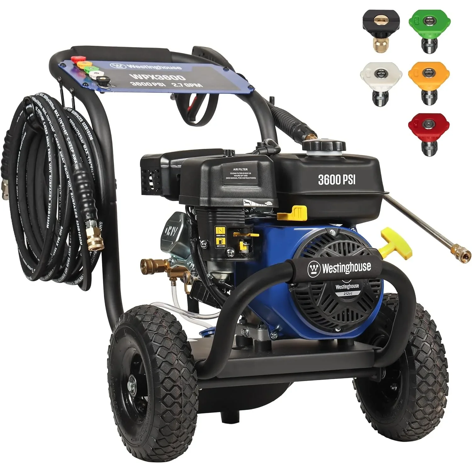 Для Westinghouse WPX3600 мойка газового давления 3600 PSI и 2 7 Max GPM встроенный резервуар для