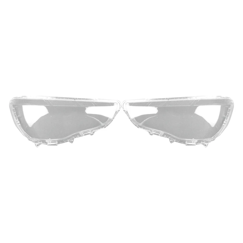 

1 Pair For Mitsubishi ASX 2013-2018 Car Headlight Lens Cover Lamp Shade Lens Head Light Shell Cover L+R