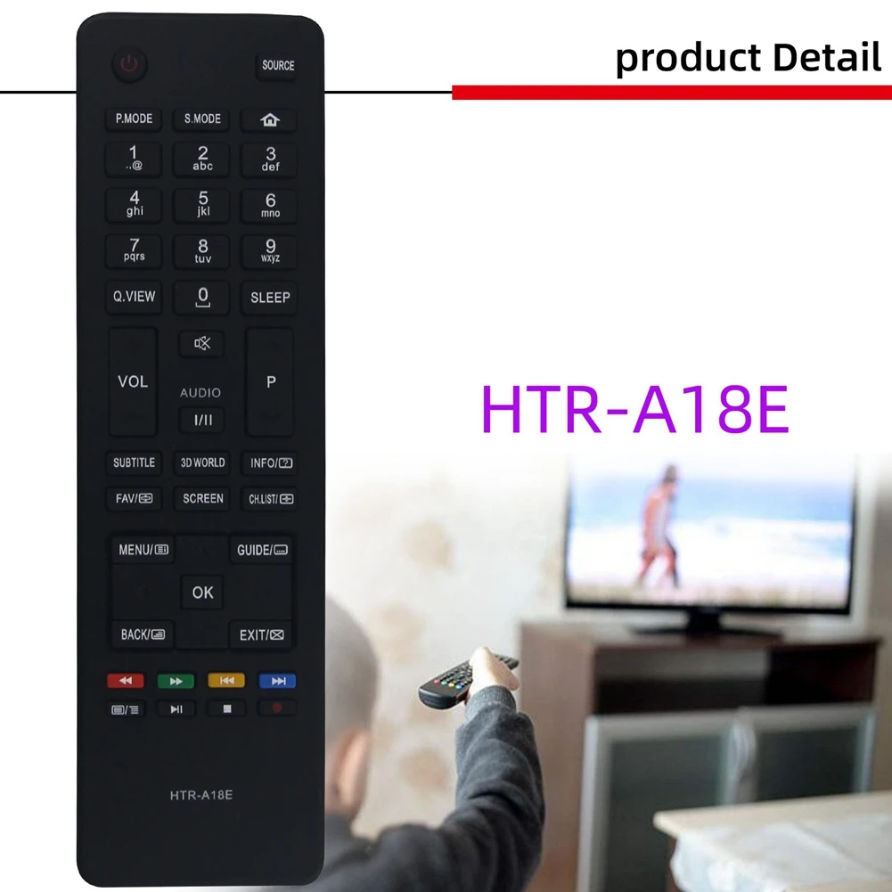 Фото Замена пульта дистанционного управления BNVN-HTR-A18E для телевизоров Haier LE42K5000A, LE55K5000A, LE39M600SF, LE46M600SF, LE50M600SF №1