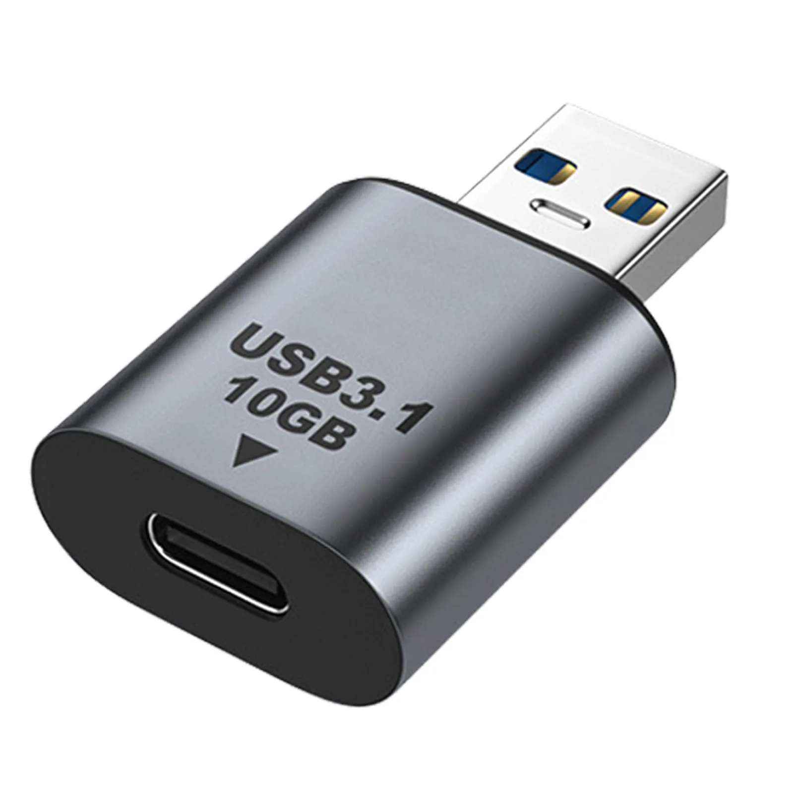

USB3.1 To TYPE-C Adapter USB3.1 10gbps Converter With High-speed Transmission Gen 2 Converter Support Data Sync Transfer And