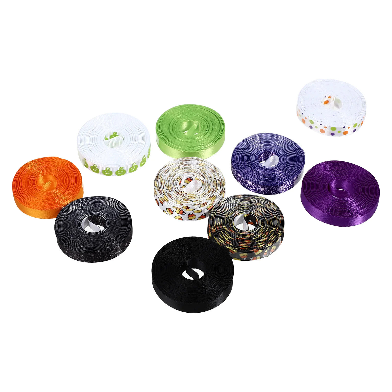 

10 шт., декоративные ленты-гирлянды из полиэстера