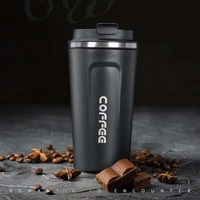 380500ml 304 stainless steel tea coffee mug using in the car thermos bottle water cup sealed leak proof kitchen accessories