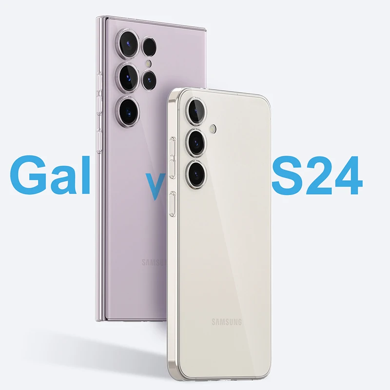 Роскошный силиконовый чехол с кристаллами для Samsung Galaxy S24Ultra ультратонкий