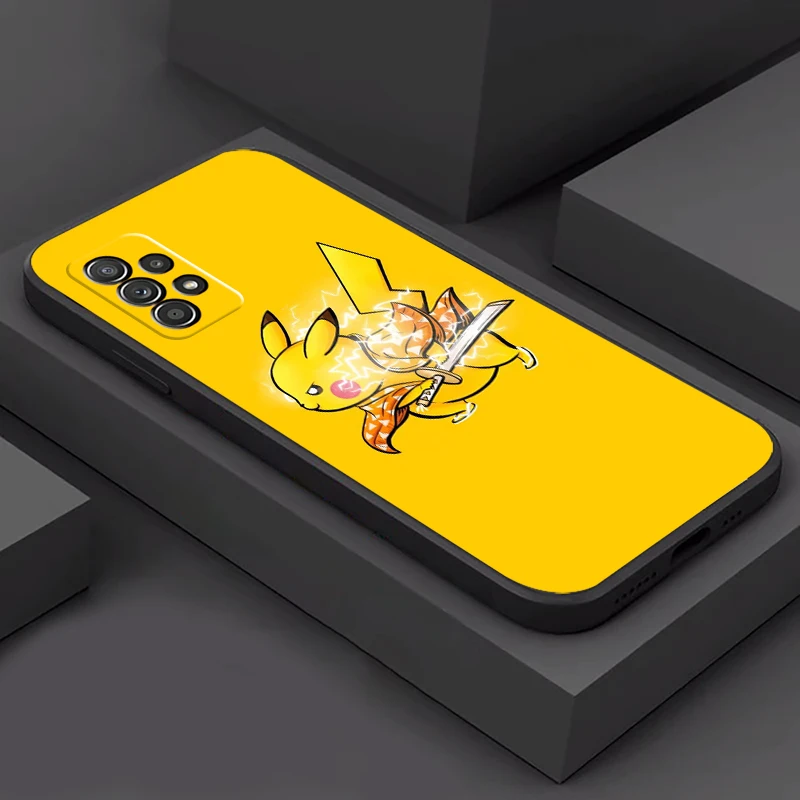 

Pokemon Cute Pikachu Phone Cases For Samsung Galaxy S21 Plus S20 Lite S8 Plus S9 Plus S10 S10E S10 Lite M11 M12 Carcasa