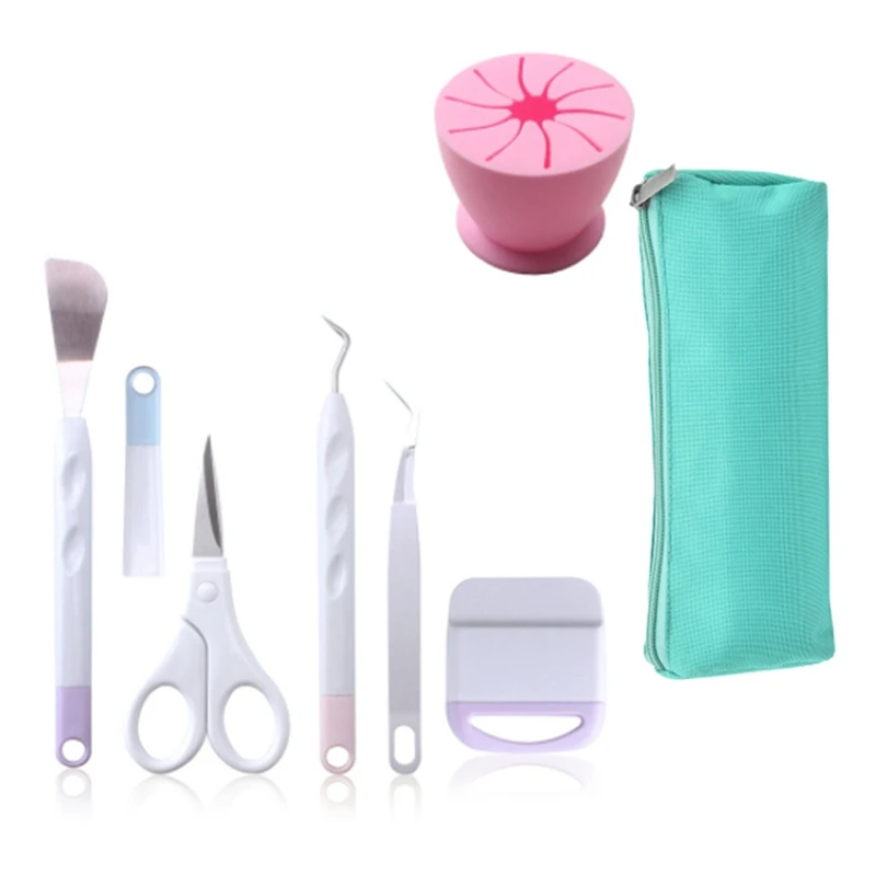 

ABSF 7Pcs Weeding Kits Craft Vinyl Weeding Tools Set Precision Craft Vinyl Tools Kit For Cricut/Silhouette/Siser/Oracal