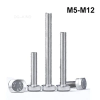 t shaped milling screw m5 m6 m8 m10 m12 304 stainless steel head screw with thread t slot