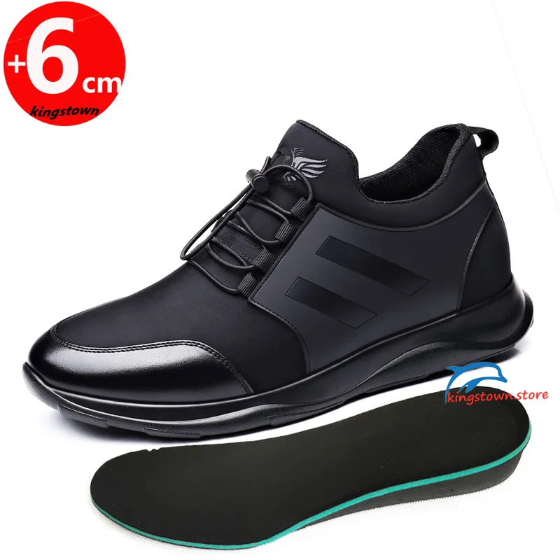 

Sneakers Men Height Increase Insole 6cm Elevator Shoes Leisure Casual Sports