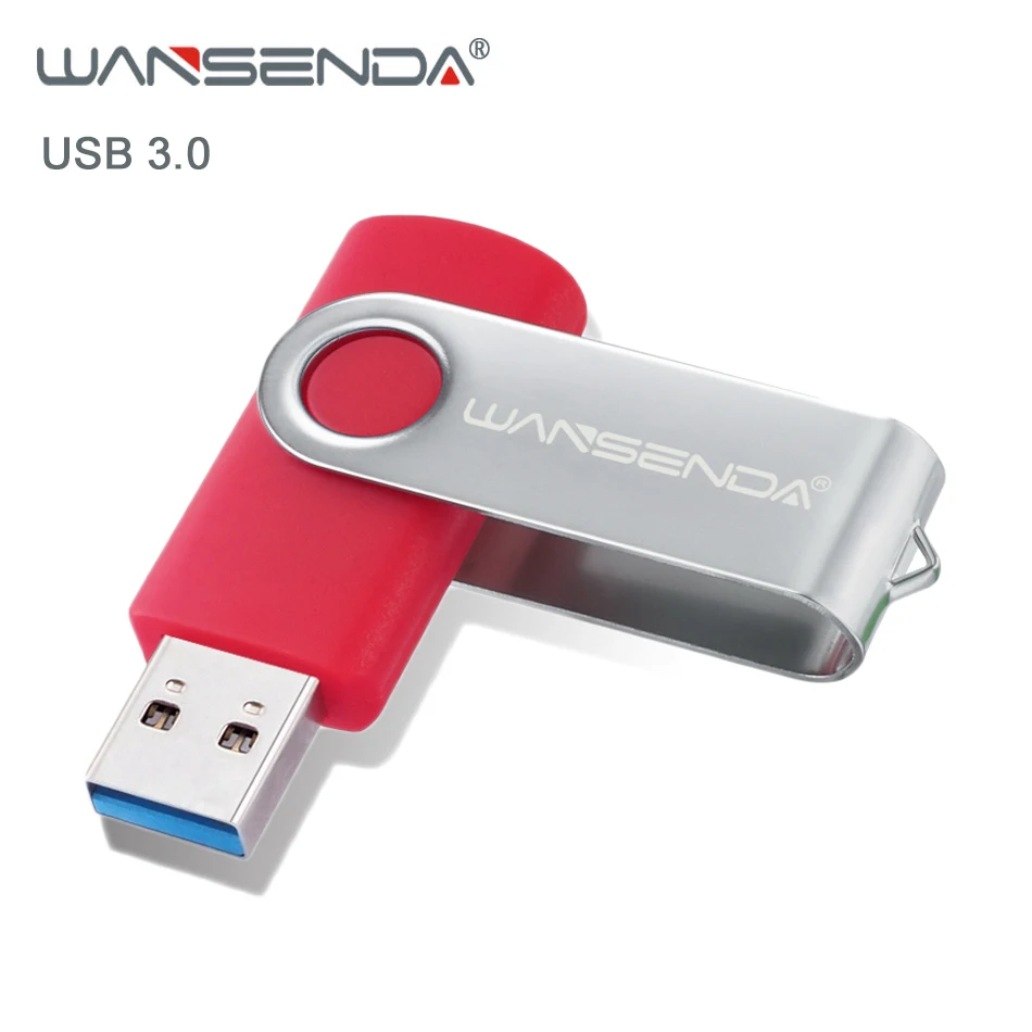 

WANSENDA металлический USB флеш-накопитель, 16 ГБ, 64 ГБ, 128 ГБ, 256 ГБ