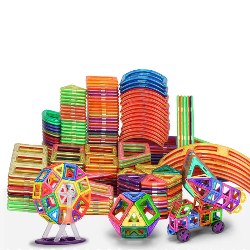 Большой Магнитный конструктор мини-размера дизайнерский набор модель