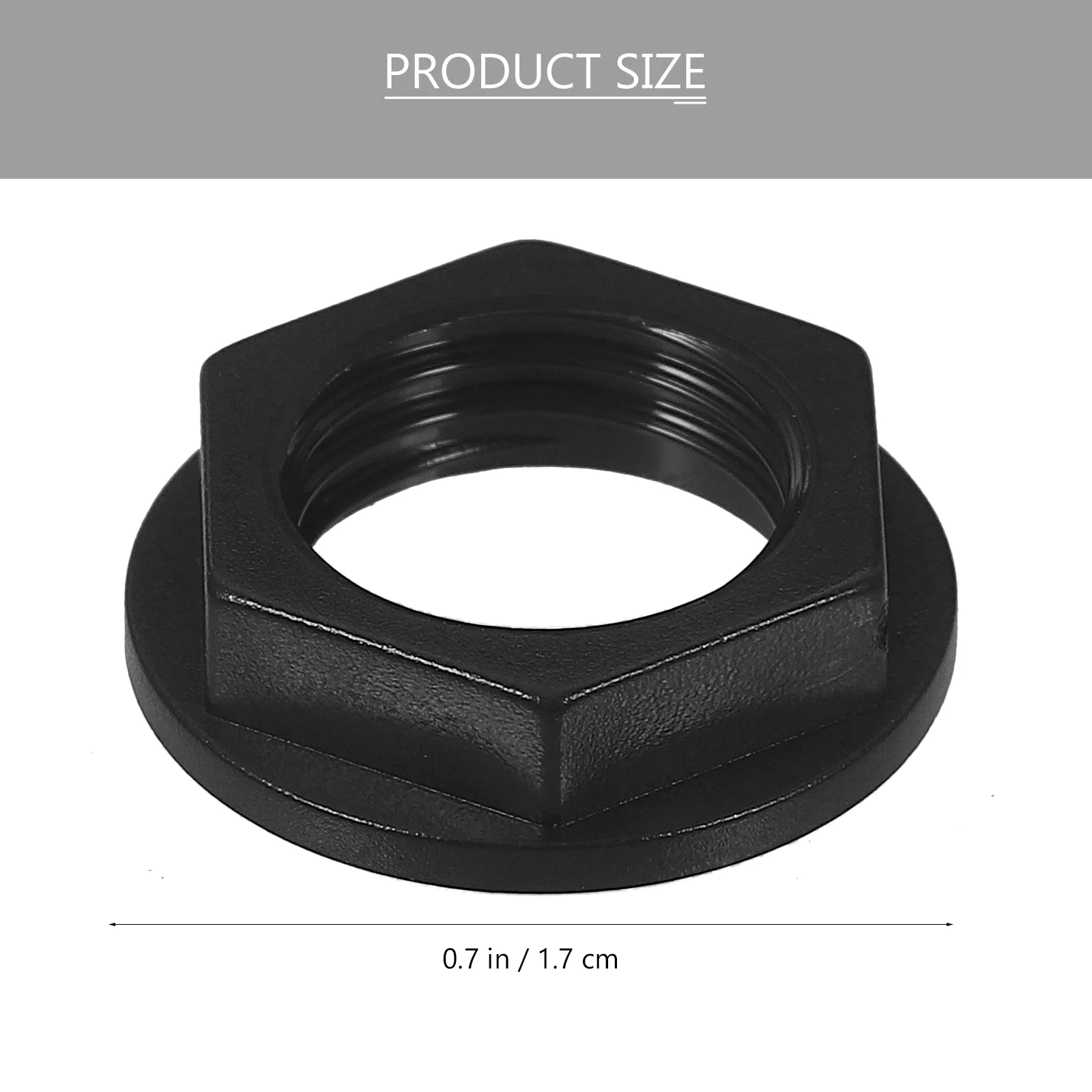 Шестигранная гайка для Cliff UK Jacks S-H902 / 903 904 905 (черная) jack шестигранная