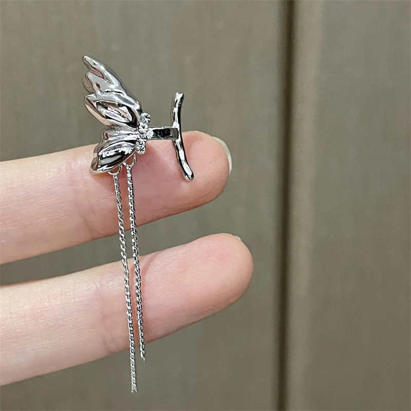 Женские серьги-кисточки «рыбий хвост», серебро 925 пробы (art.: 3920be5bf88da) - 3920be5bf88da