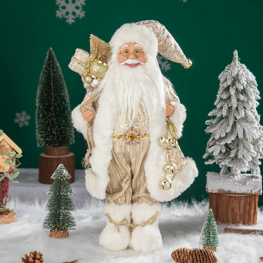 Рождественская стоячая кукла Санта-Клауса игрушка Санта-Клаус рождественские