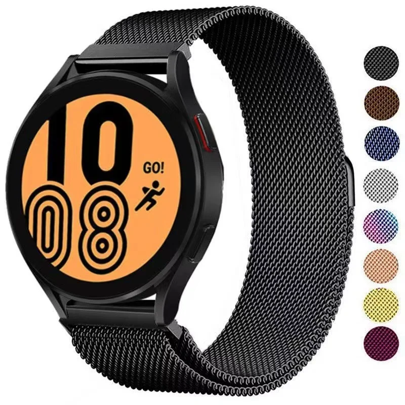 

Magnetic Loop Strap For Samsung Galaxy watch 5/4 44mm 40mm/5 pro/4 Classic/3/Active 2 20mm/22mm Bracelet Huawei gt 2/3 pro band