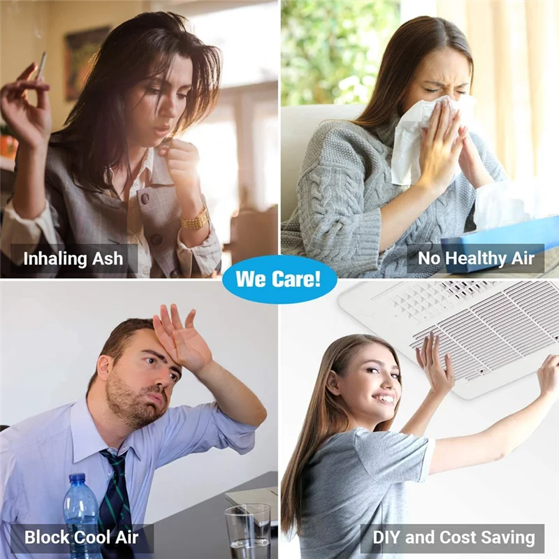 Решетка кондиционера крышка воздушного фильтра с воздуховодом в упаковке Duo для