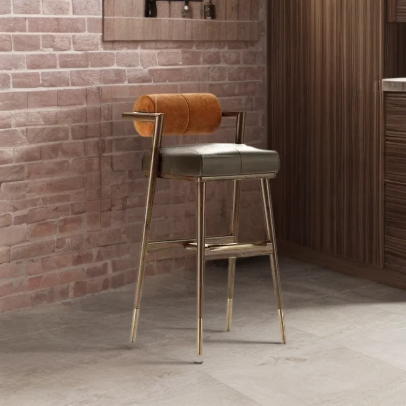 Антикварная мебель высокий табурет кухонный стул парикмахерская середины века