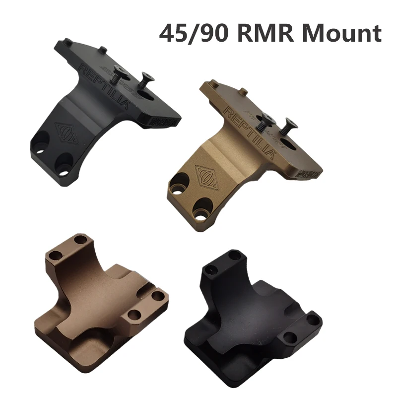 

Tactical RMR Red Dot Sight RAISER Mount Rep Style ROF-45/90 For Airsoft Rifle AR15 Scope 30mm Ring Mount