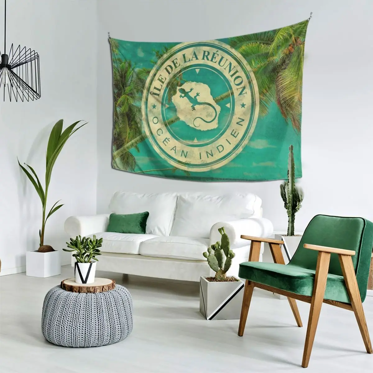 Ile de La Reunion - 974 гобелен декор для комнаты в корейском стиле