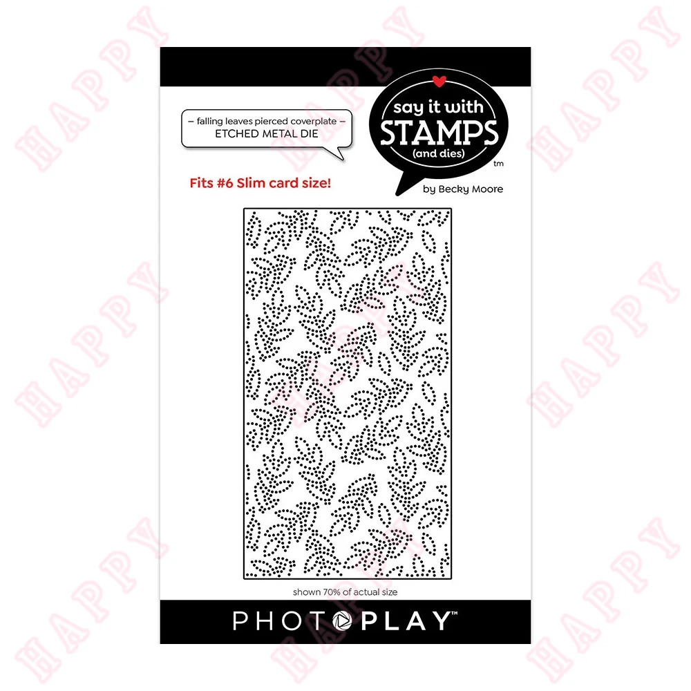 

2022 New Falling Leaves Pierced Coverplate Cutting Dies Diy Craft Scrapbooking Greeting Cards Paper Album Decor Embossing Molds