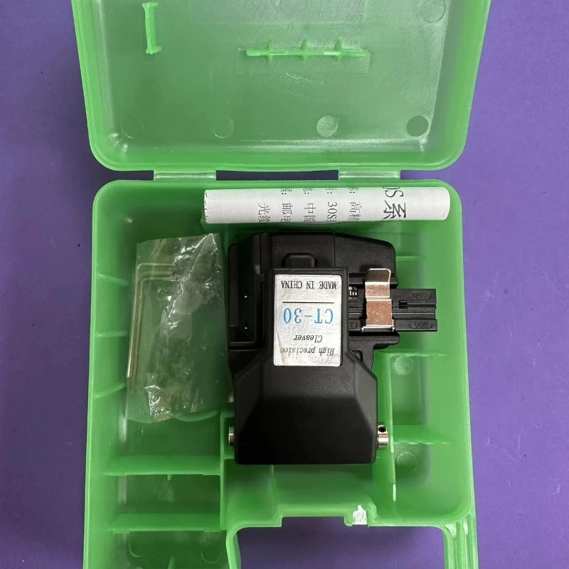 CT-30 Fiber Cleaver High Precision Cleaver with Case Optical Fiber Cutting Knife CT-30 Fiber Cleaver Made In China