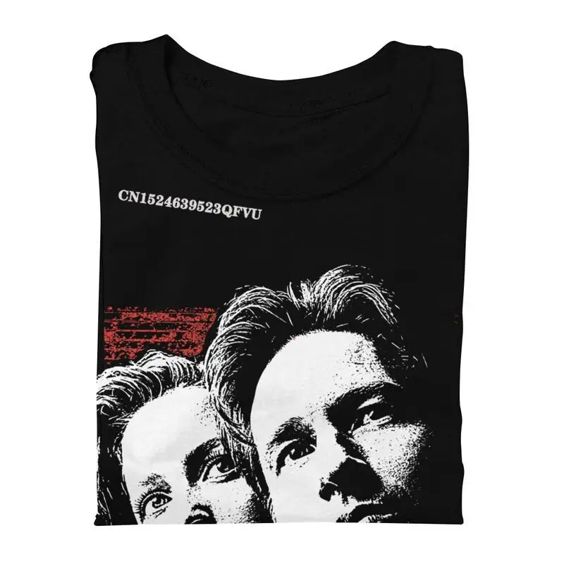 Футболка мужская Винтажная с надписью The X файлы модная рубашка одежда в стиле эмо