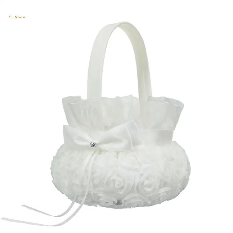 

Корзина для цветов, свадебные корзины для хранения, для пикника, для девочек, плантатор фруктов, стандартные корзины