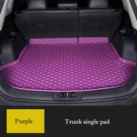 Custom car trunk mat for Land Rover All Models Discovery 3 4 5 Rover Range Evoque Sport Freelander auto styling
