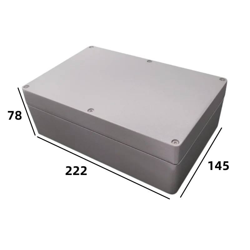 

FA6, алюминиевые водонепроницаемые распределительные коробки под давлением, Клеммная коробка, взрывозащищенный корпус из литого алюминия, 22x78 мм