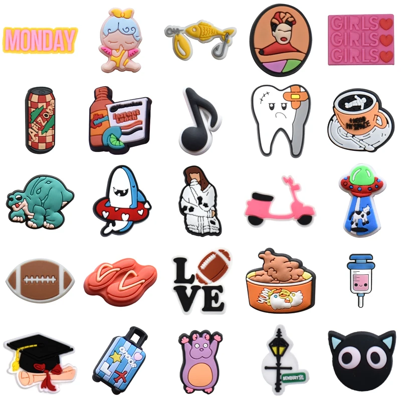 

Аксессуары для обуви для мальчиков и девочек, комплект украшений для крокодиловых мужчин и женщин, шармы для обуви, подарки для детей, оптом