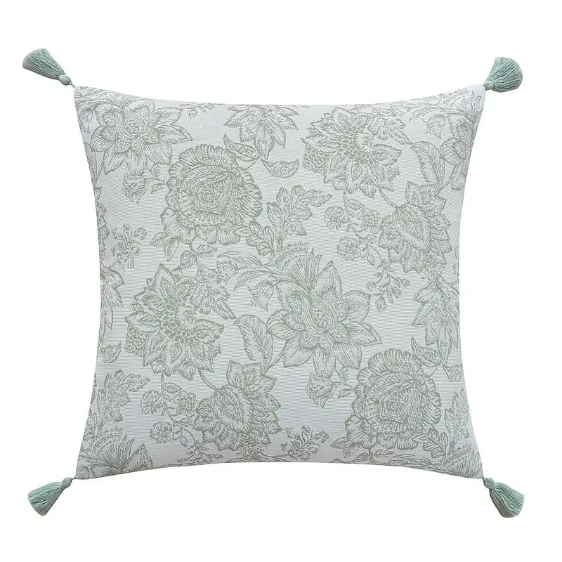 

Jacquard Floral Reversible Decorative Pillow Cover, 18 Fundas de cojines Kaveh Manchester city fc X pillow cover Velvet pillow c