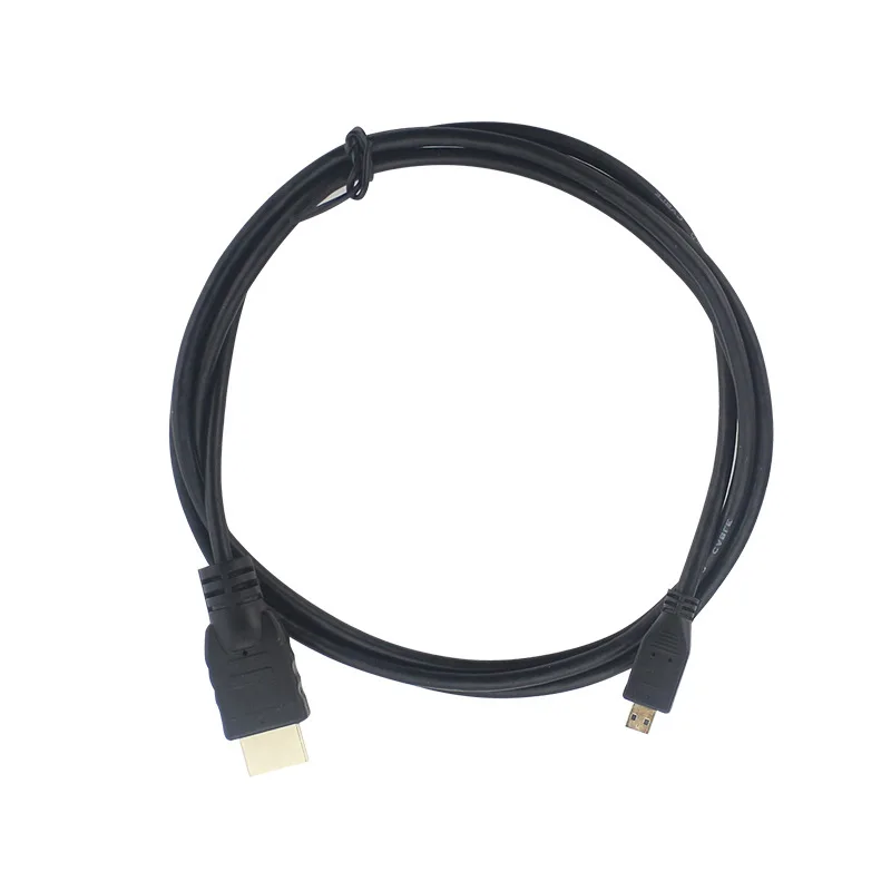 Фото Raspberry Pi 5 и 4B Кабель Micro HDMI-HDMI Удлинитель дисплея 1,5 м-4K Ultra HD для мониторов и телевизоров №3