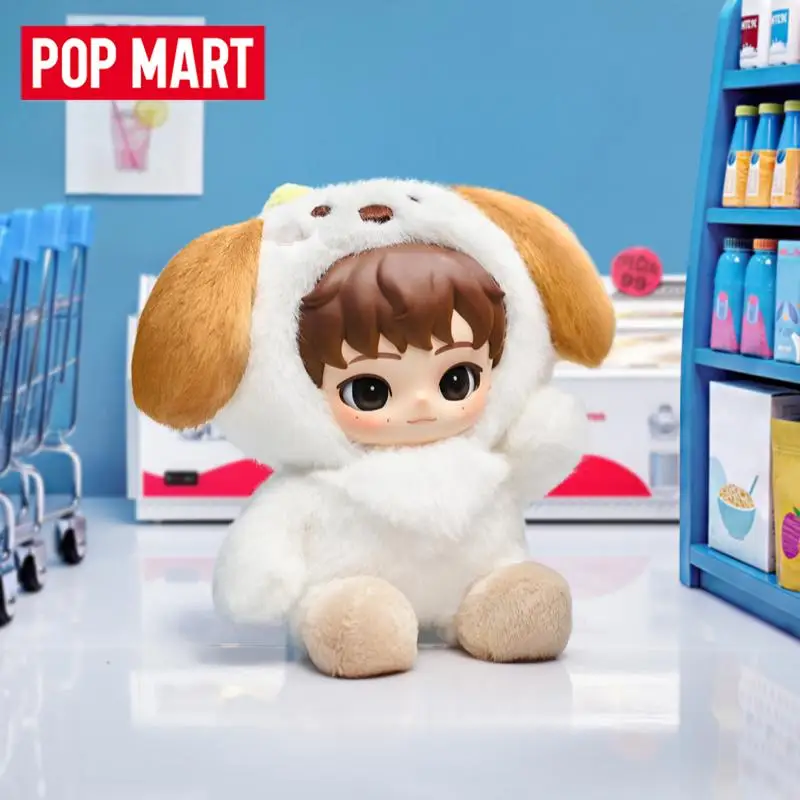 Фото POP MART Fluffy Club Riize Series Mystery Box Оригинальная Слепая Коробка-Сюрприз Игрушки-Загадки Украшения для Сумок Фигурки Декор для Дома Настольные Куклы №1