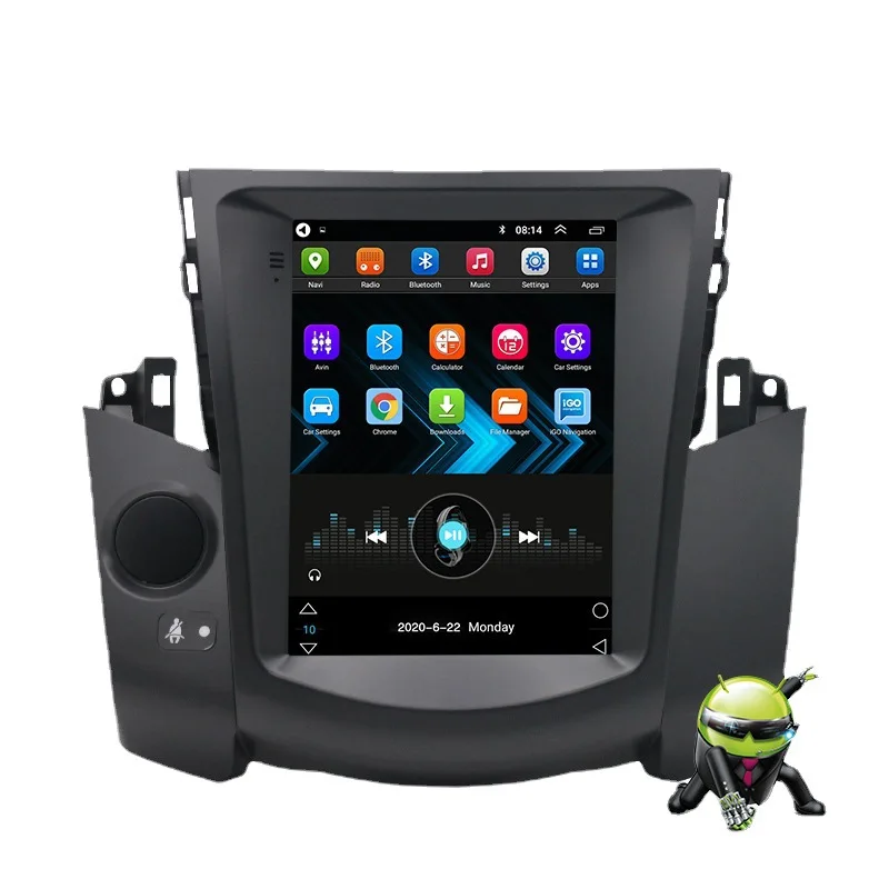 Автомагнитола 2 Din для Toyota RAV4 RAV 4 2005-2012 Android 10 мультимедийный видеоплеер навигация