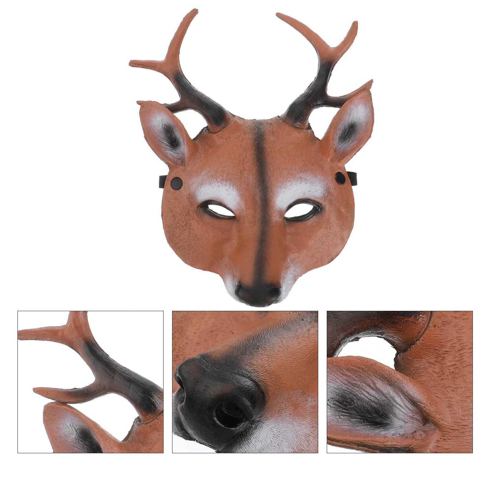 

Creepy Cosplay Party Mask Costume Prop Masquerade Halloween Full Face Child Kids