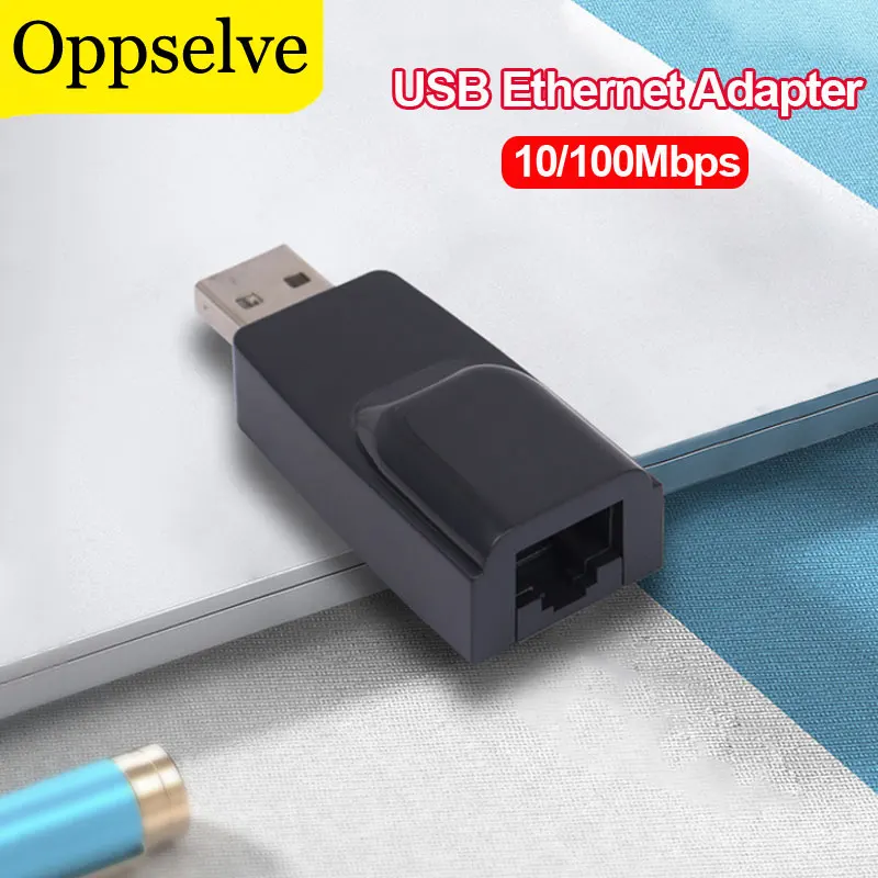 

USB 2.0 Ethernet Adapter 10/100Mbps USB A To RJ45 LAN Network Adapter Connector For PC Laptop Desktop Windows 7 8 10 XP Mac OS