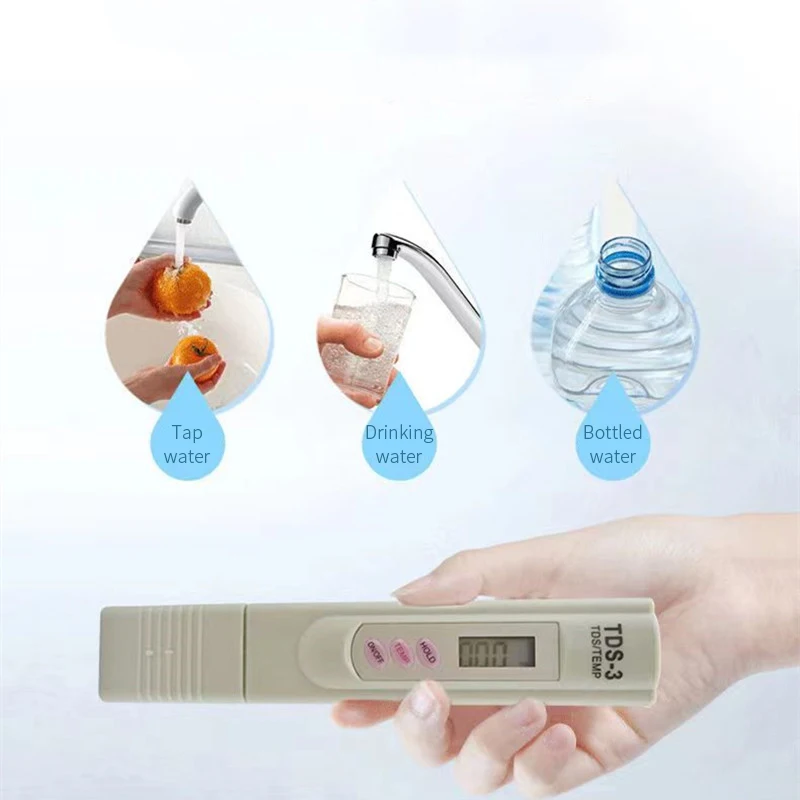 Цифровой тестер воды TDS ручка для тестирования анализатор качества измеритель